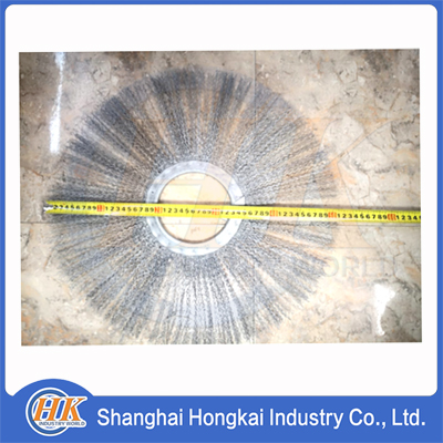 BRUSH SEGMENT WAFER CONVOLUTE POLY WIRE